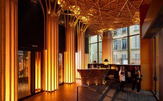 Espace lounge bureaux Ambriva Paris